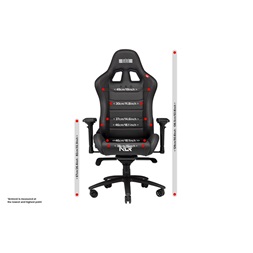 Next Level Racing Pro fekete bőr gamer szék