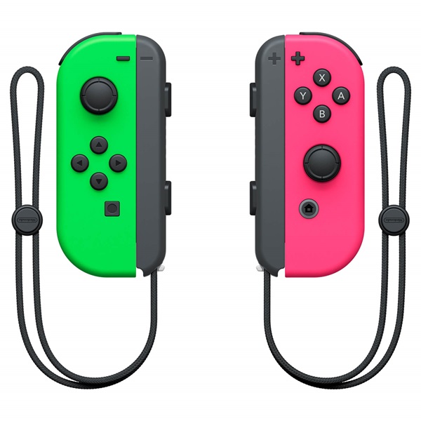 Nintendo Switch Joy-Con Neon Green/Neon Pink kontroller pár