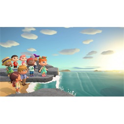 Nintendo Switch Lite korall játékkonzol + Animal Crossing: New Horizons játékszoftver