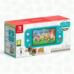 Nintendo Switch Lite türkiz + Animal Crossing New Horizons játékkonzol csomag
