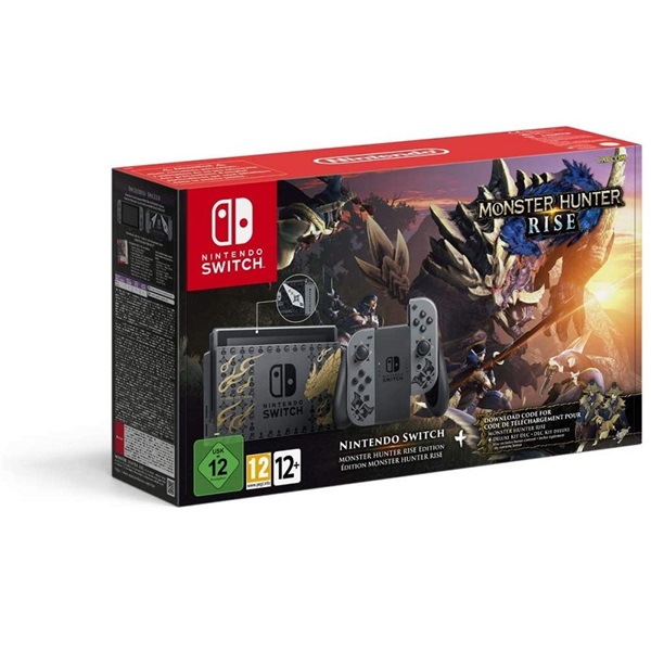 Nintendo Switch Monster Hunter Rise Edition játékkonzol csomag