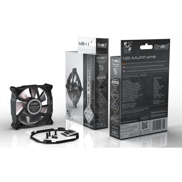 Noiseblocker BlackSilent PRO PLPS 120mm PWM ventilátor