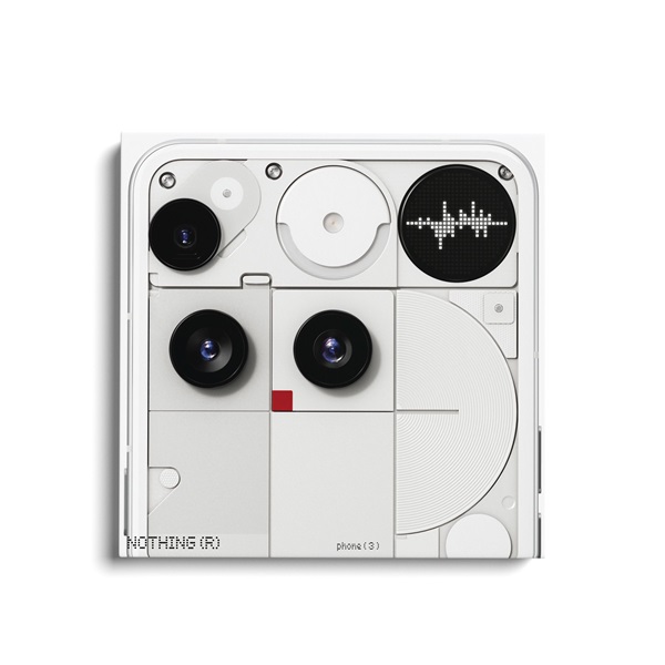 Nothing Phone (3) 6,7" 5G 12/256GB DualSIM fehér okostelefon