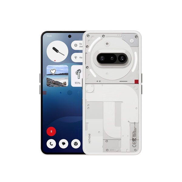 Nothing Phone (3a) 6,77" 5G 12/256GB DualSIM fehér okostelefon