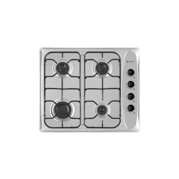 Novacook E440C inox, beépíthető, gáz, főzőzóna: 4, beépíthető méret: 56cm, főzőlap