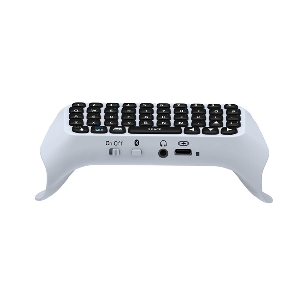 Numskull NS2783 PS5 vezeték nélküli fehér kontroller billentyűzet