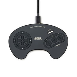 Numskull NS2801 SEGA Mega Drive kontroller 10W vezeték nélküli fekete töltőpad