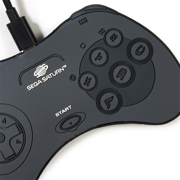 Numskull NS2803 SEGA Saturn kontroller 10W vezeték nélküli fekete töltőpad
