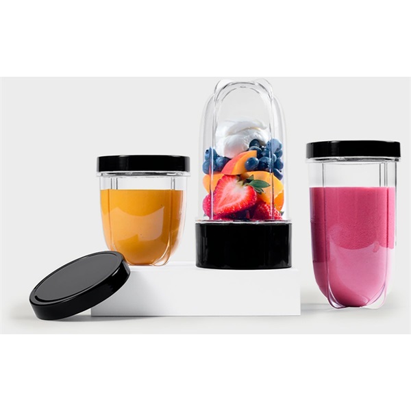Nutribullet MBR10 Magic Bullet 0,35L+0,53L+0,59L ezüst smoothie készítő