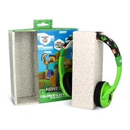 OTL MC1229 Minecraft Creeper vezetékes gyerek fejhallgató