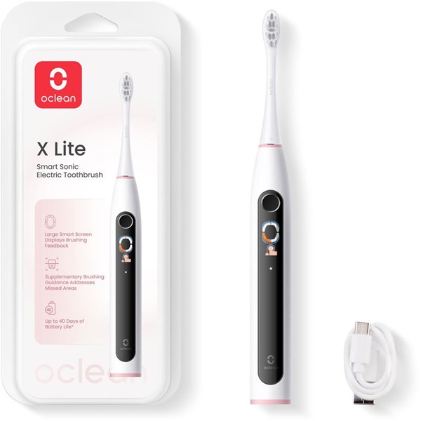Oclean X Lite Grey Smart Sonic elektromos fogkefe