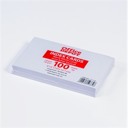 Office Depot 100 db/csomag sima indexkártya