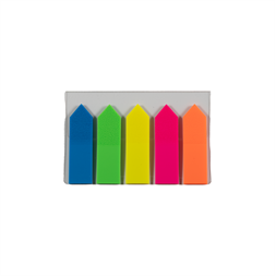 Office Depot 12x45 mm vegyes színű öntapadós 5x25 db jelölőcímke