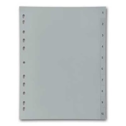 Office Depot A4 1-10 műanyag regiszter