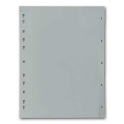 Office Depot A4 1-5 műanyag regiszter