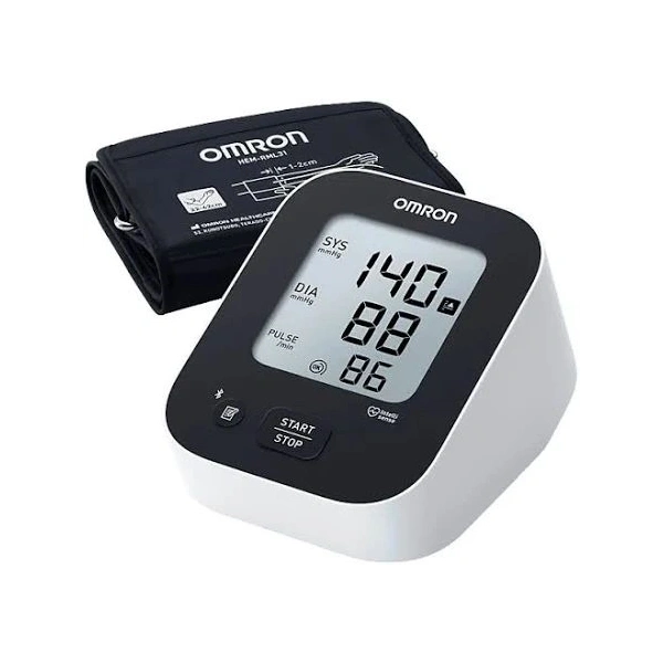 Omron M2+ Connect felkaros okos-vérnyomásmérő Bluetooth adatátvitellel