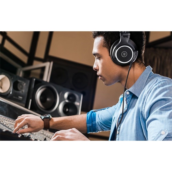 OneOdio Monitor 80 vezetékes fekete fejhallgató (Újracsomagolt)