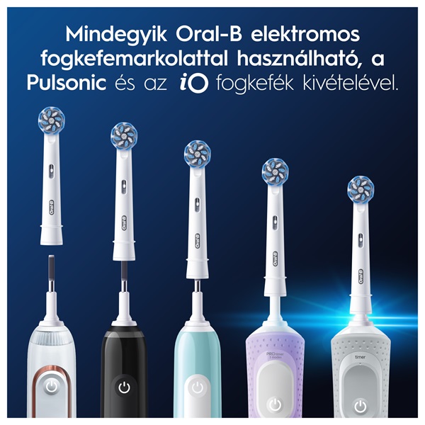 Oral-B EB60 4 db-os Sensi elektromos fogkefe pótfej szett