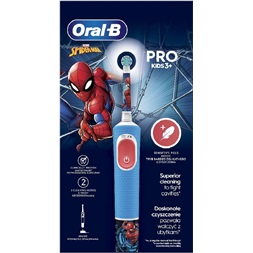 Oral-B D103 Vitality PRO Sipderman gyerek elektromos fogkefe