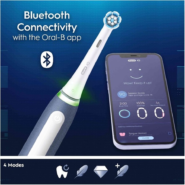 Oral-B iO series  My Way Ocean Blue elektromos fogkefe pótfejjel