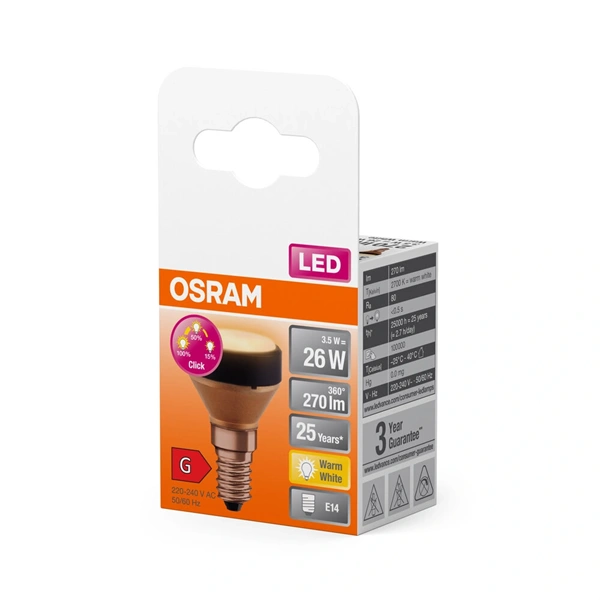 Osram FLAT 3,5W MF E14 dimmelhető LED fényforrás