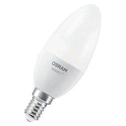 Osram SMART+ MATTER B40 gyertya, állíth.színhőm, 2700K,matt, E14 fényforrás