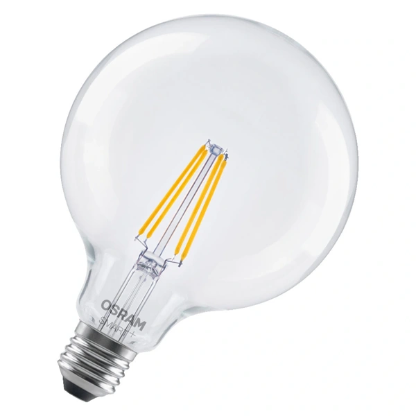 Osram SMART+ MATTER Classic Globe125, H60W, dimm.6W, 2700K, E27 fényforrás