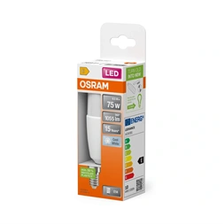 Osram Star matt búra/10W/1050lm/4000K/E14 rúd alakú LED izzó