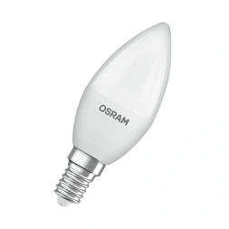 Osram Value opál búra/7W/827lm/2700K/E14 LED gyertya izzó
