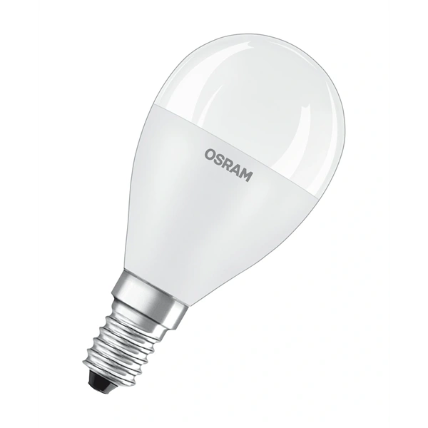 Osram Value opál búra/7W/827lm/2700K/E14 LED kisgömb izzó