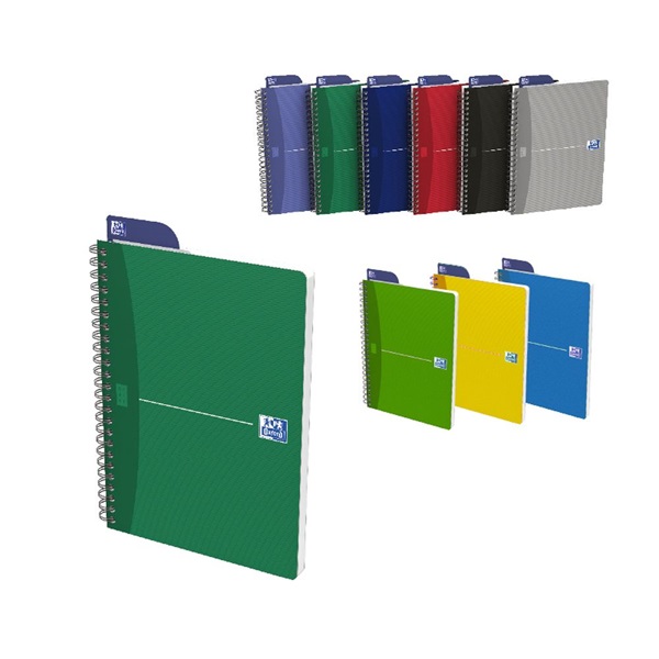 Oxford Essentials A4 kockás spirálfüzet