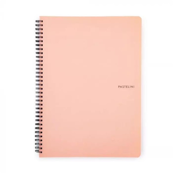Oxybag Pastelini Apricot A4 60 lapos vonalas spirálfüzet