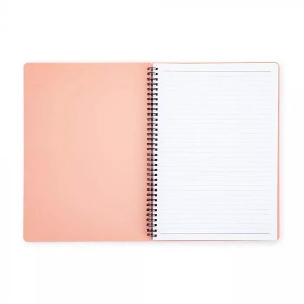 Oxybag Pastelini Apricot A4 60 lapos vonalas spirálfüzet