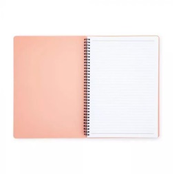 Oxybag Pastelini Apricot A4 60 lapos vonalas spirálfüzet