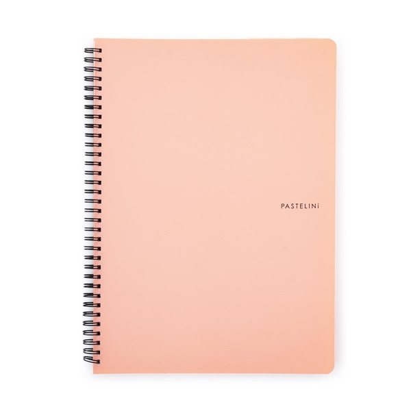 Oxybag Pastelini Apricot A5 60 lapos vonalas spirálfüzet