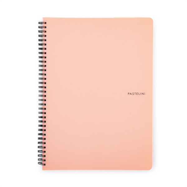 Oxybag Pastelini Apricot A5 60 lapos vonalas spirálfüzet