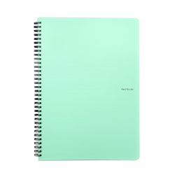 Oxybag Pastelini Green A4 60 lapos vonalas spirálfüzet