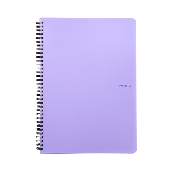 Oxybag Pastelini Lilac A4 60 lapos vonalas spirálfüzet