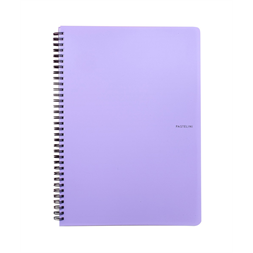 Oxybag Pastelini Lilac A4 60 lapos vonalas spirálfüzet