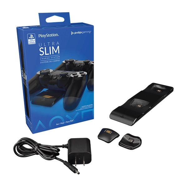 PDP 051-100-EU Slim PlayStation 4 fekete kontroller töltőállomás