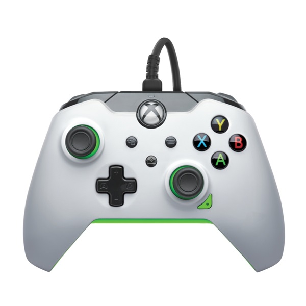 PDP 049-012-WG Xbox Series X|S/Xbox One/PC vezetékes neon fehér kontroller