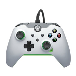 PDP 049-012-WG Xbox Series X|S/Xbox One/PC vezetékes neon fehér kontroller