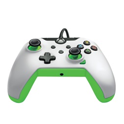 PDP 049-012-WG Xbox Series X|S/Xbox One/PC vezetékes neon fehér kontroller
