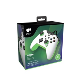 PDP 049-012-WG Xbox Series X|S/Xbox One/PC vezetékes neon fehér kontroller
