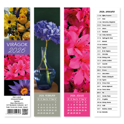 PD 2026 5x21 cm könyvjelző naptár