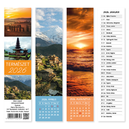 PD 2026 5x21 cm könyvjelző naptár