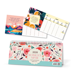 PD Motivációs 2026 asztali naptár