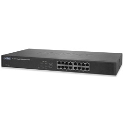 PLANET GSW-1601 19" 16port GbE LAN nem menedzselhető switch