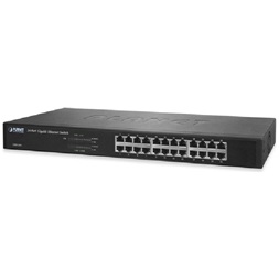 PLANET GSW-2401 19" 24port GbE LAN nem menedzselhető switch