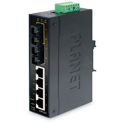 PLANET ISW-621S15 DIN sínre szerelhető 4port 10/100Mbps nem menedzselhető ipari switch